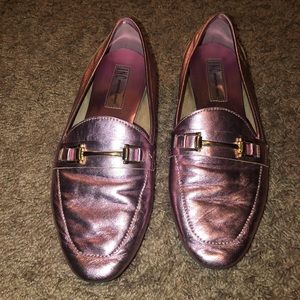 Pink. Loafers